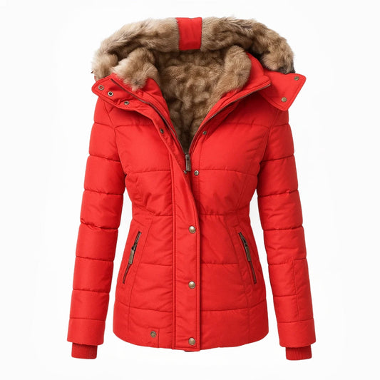 Addison Warm Faux Fur-Lined Winter Coat