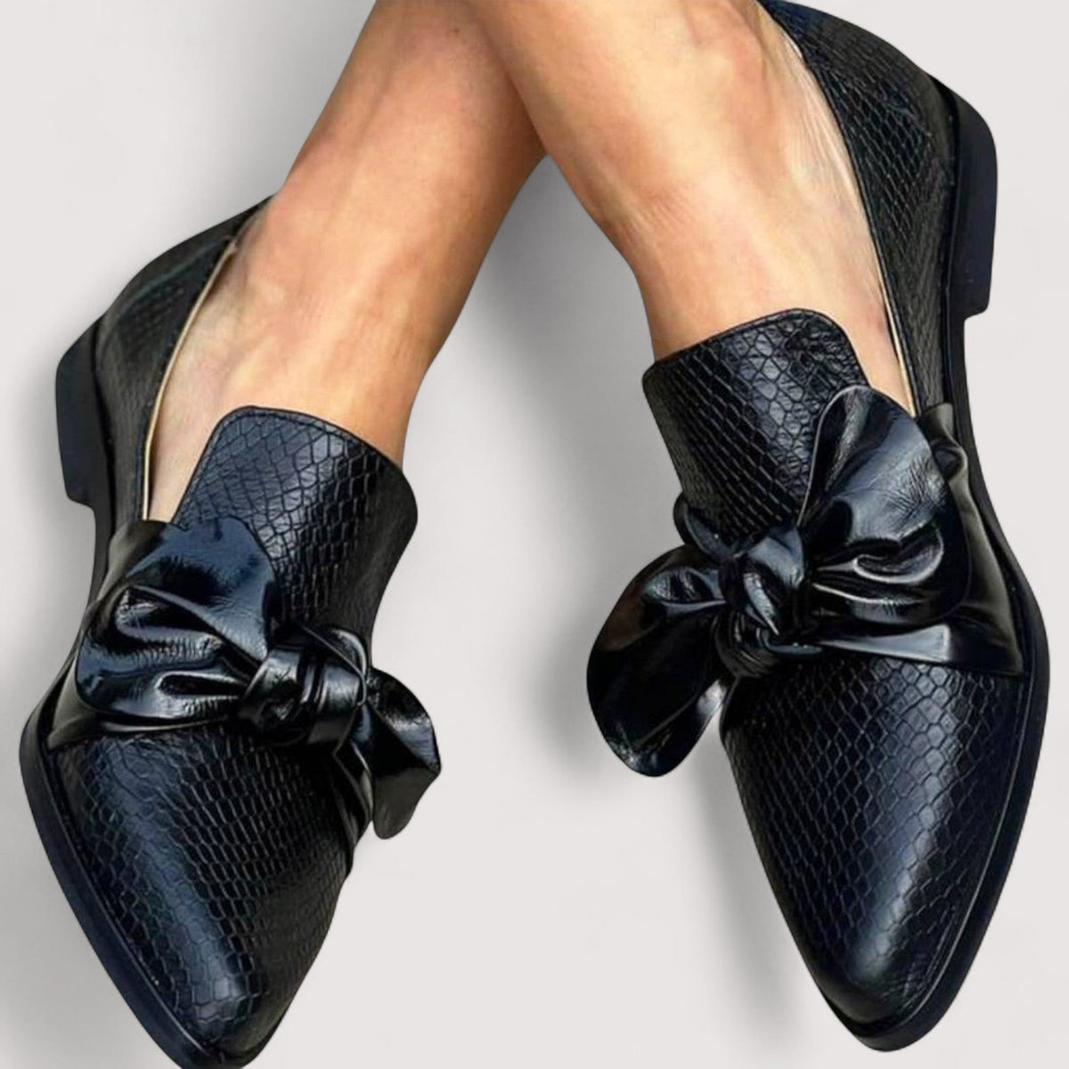 Elena – Chic Faux Leather Shoes