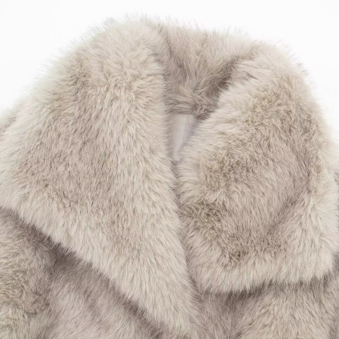 Hazel Faux Fur Coat