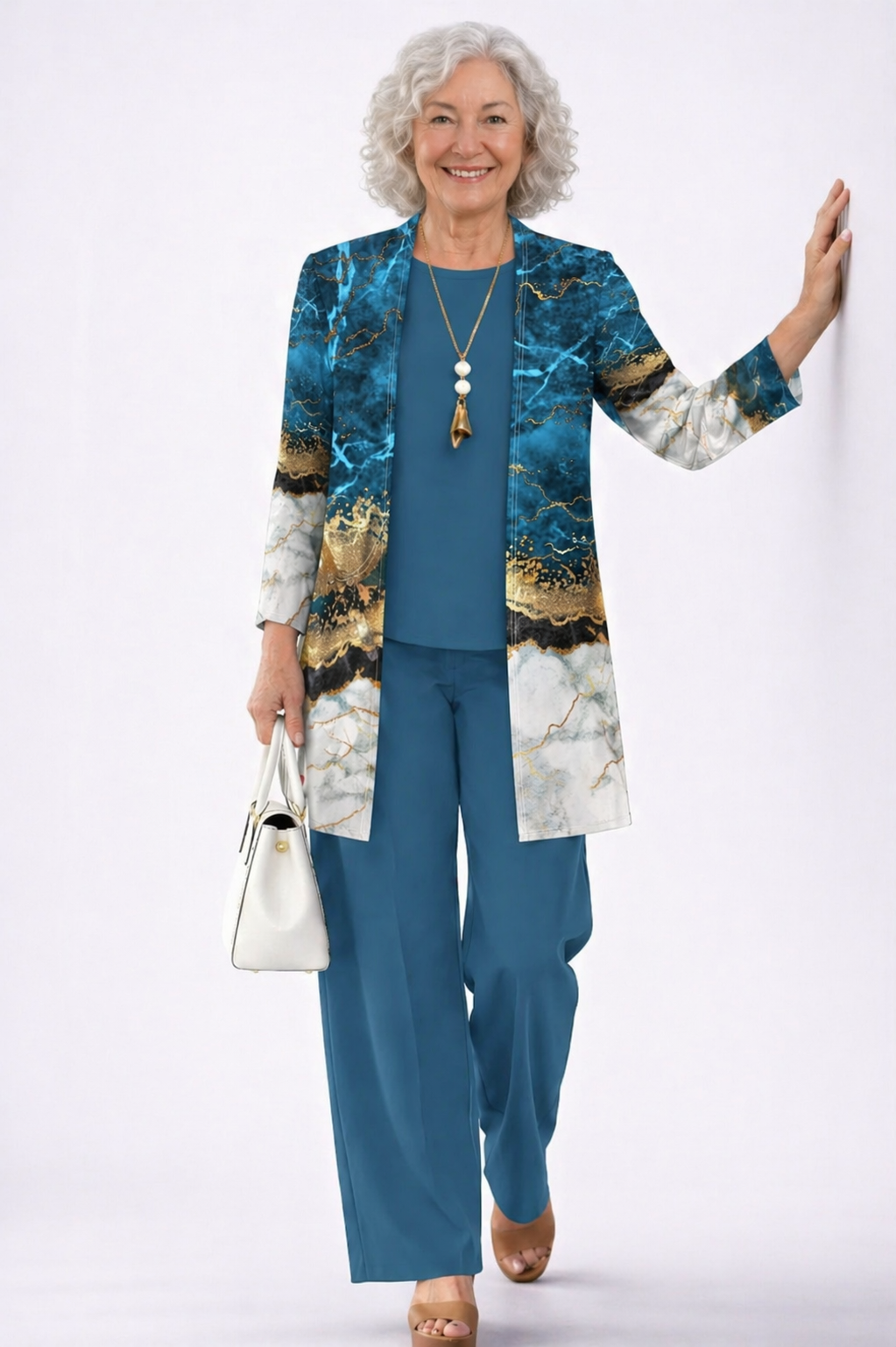 Sharon Elegante Driedelige Set