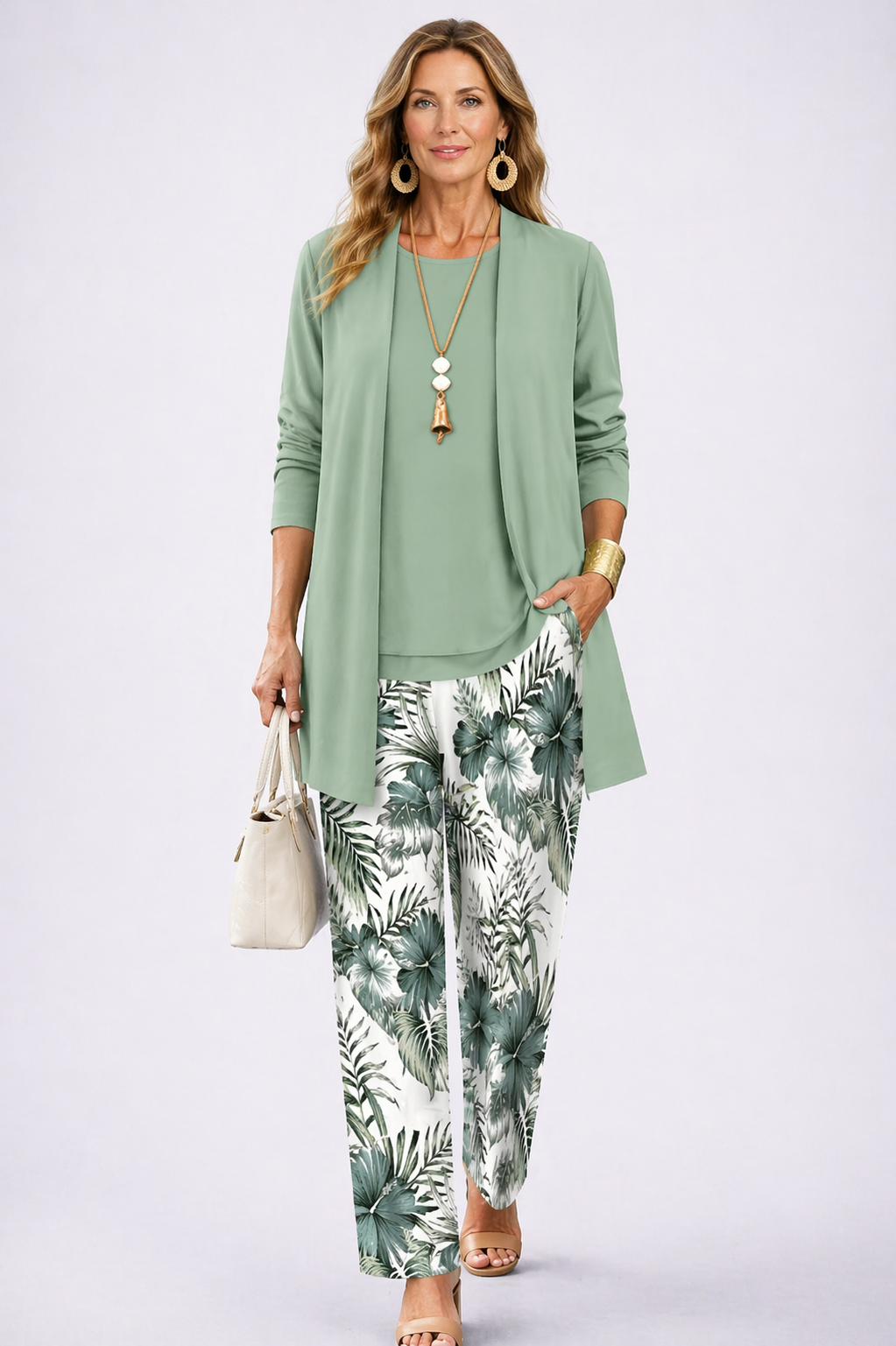 Loes Elegante Driedelige Set