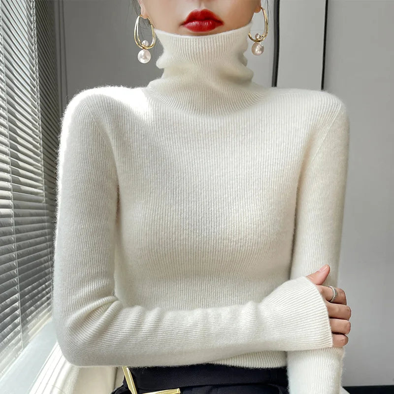 Lenie Casual Turtleneck Sweater