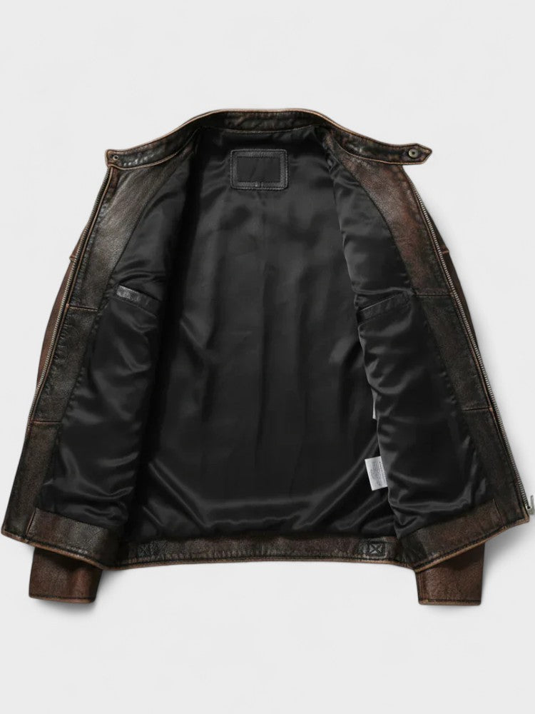 Troels Leather Jacket