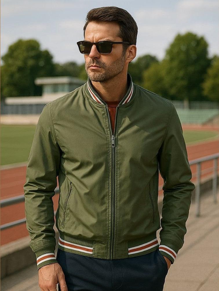 Theo Casual Bomber Vest