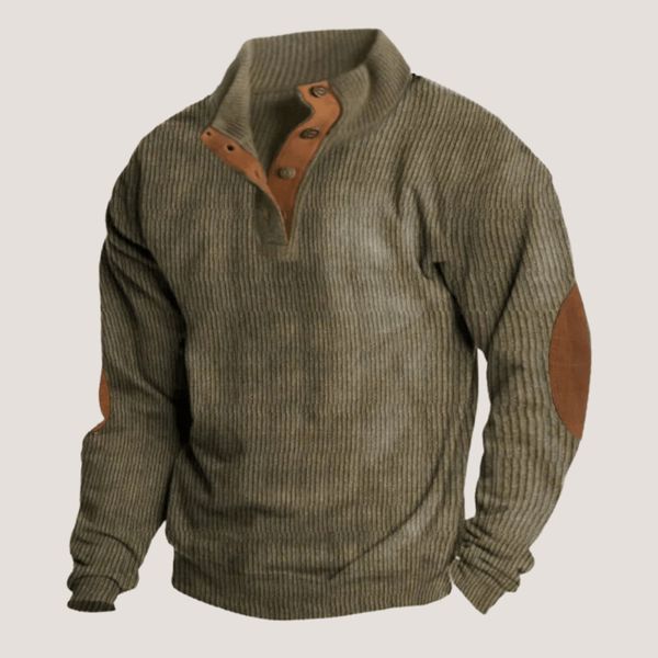 ARAMIS Corduroy Sweatshirt with Collar