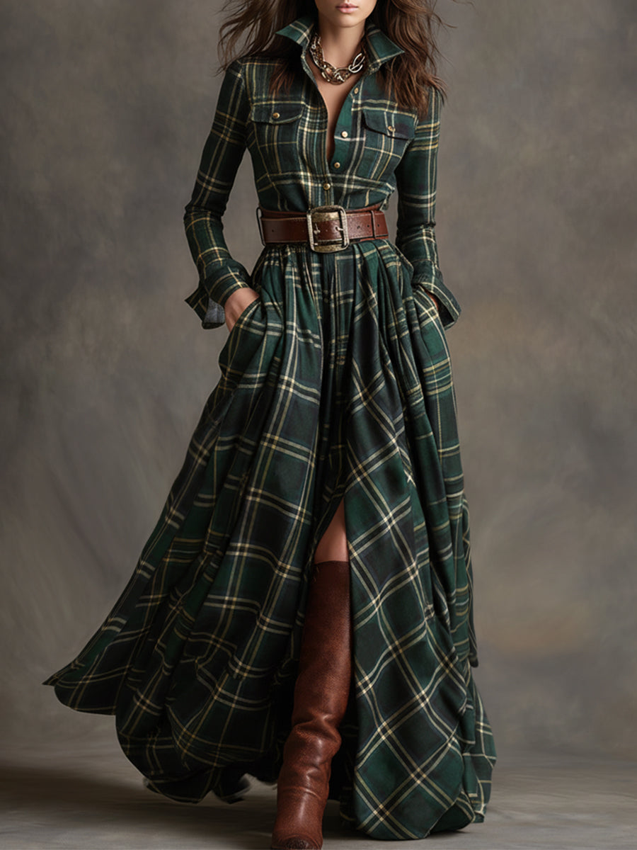 Stella Classic Elegant Shirt Dress