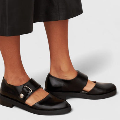 Isabelle brede schoenen met gespen