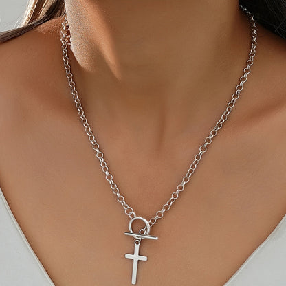 Toggle-ketting met kruisje