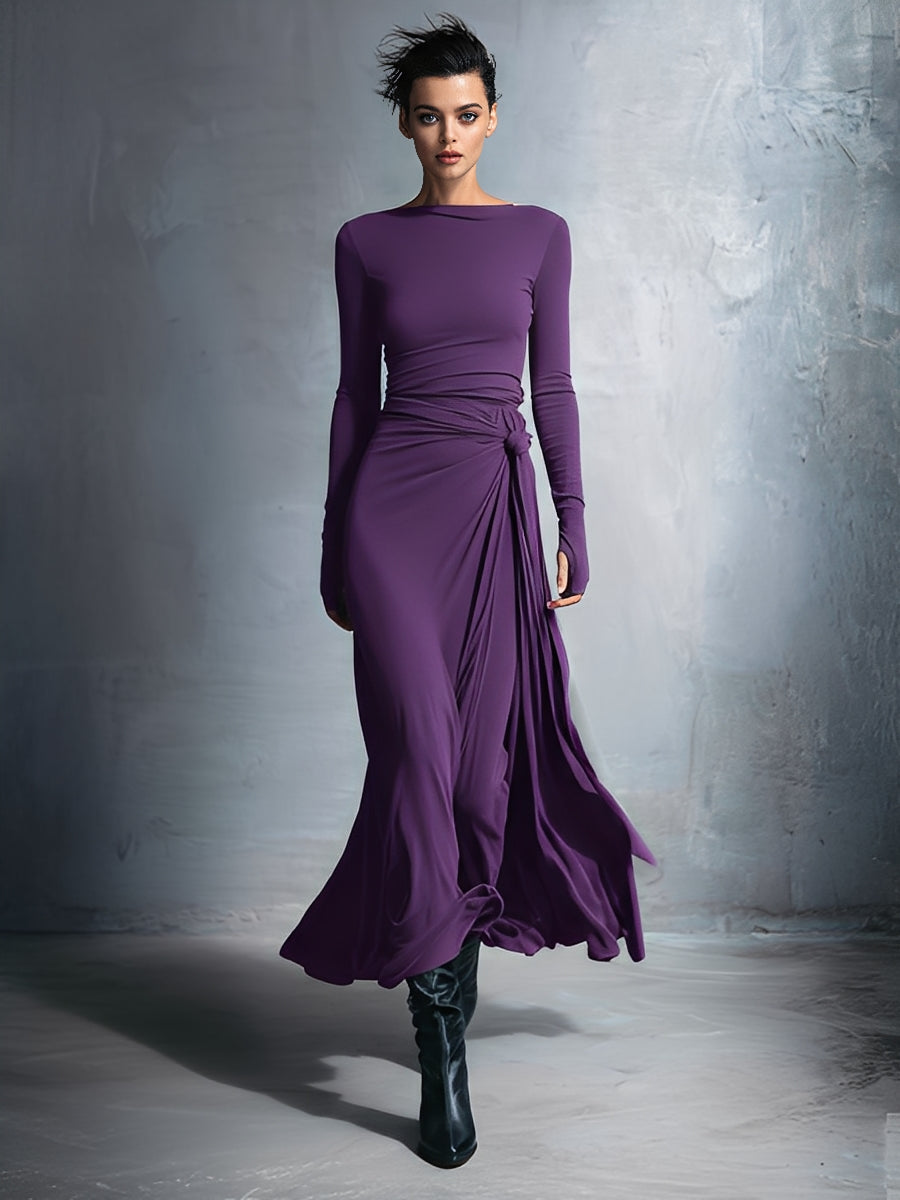 Imogen Wrap Maxi Dress