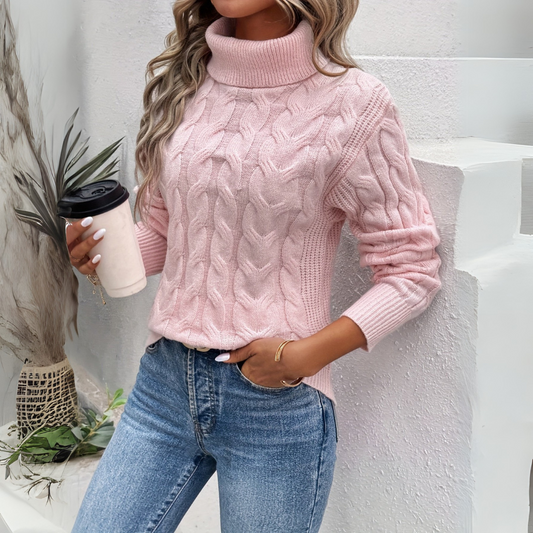 Amelia Elegant Knitted Turtleneck