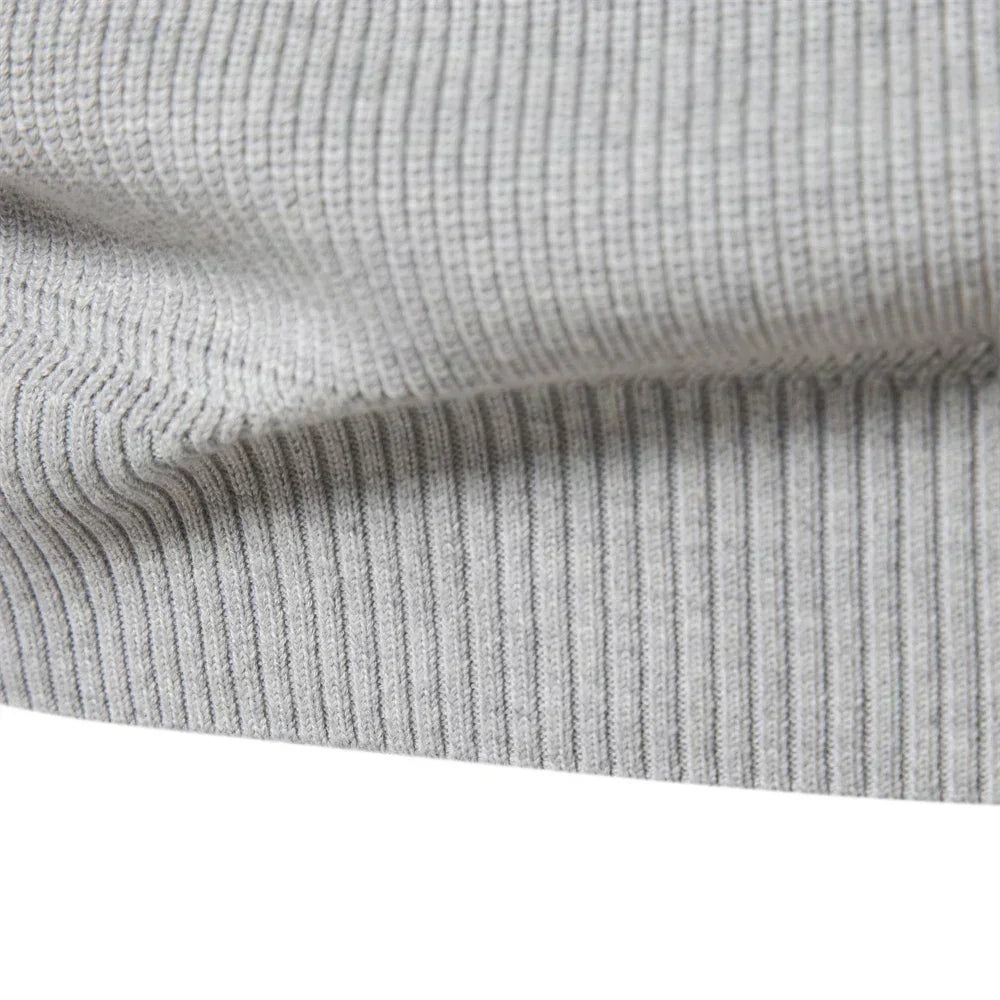 Steven Knitted Zip-Up Sweater