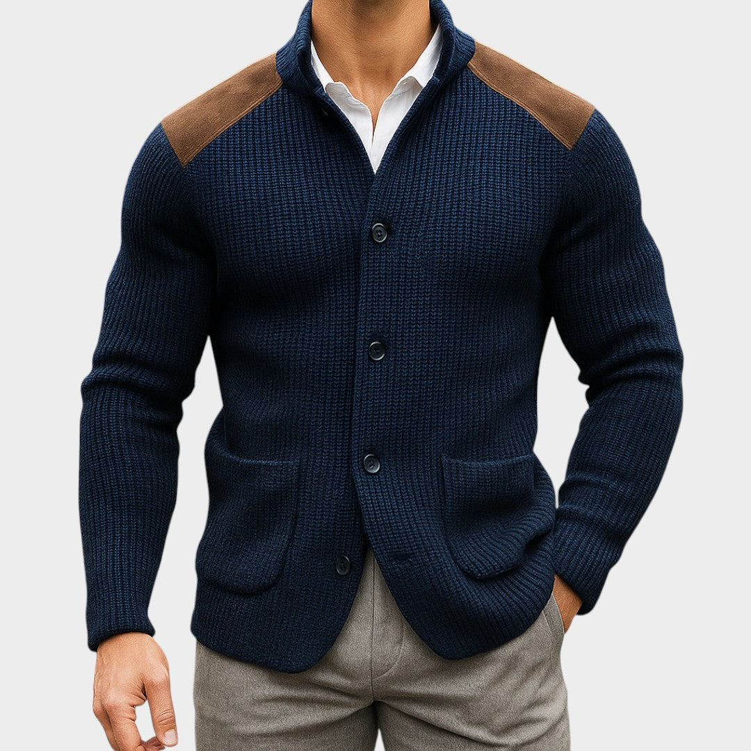 Dieter Structured Knit Blazer