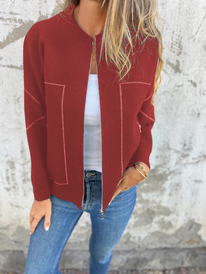Cassie Casual Zip Vest