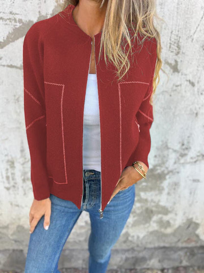 Cassie Casual Zip Vest