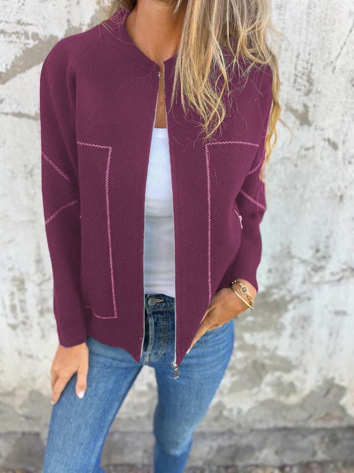 Cassie Casual Zip Vest