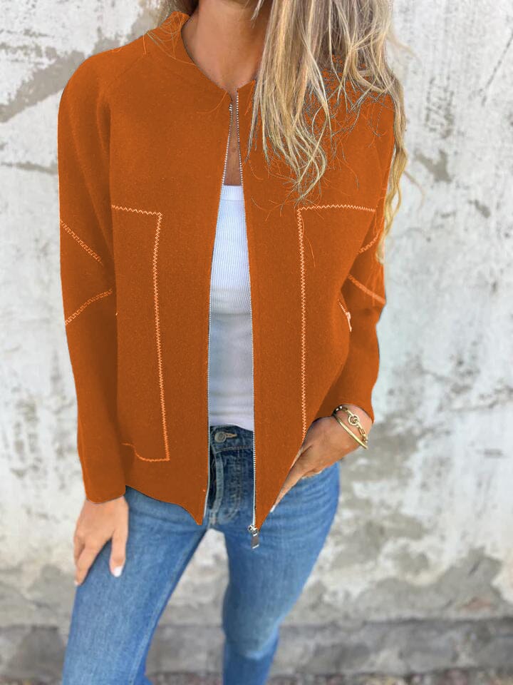 Cassie Casual Zip Vest