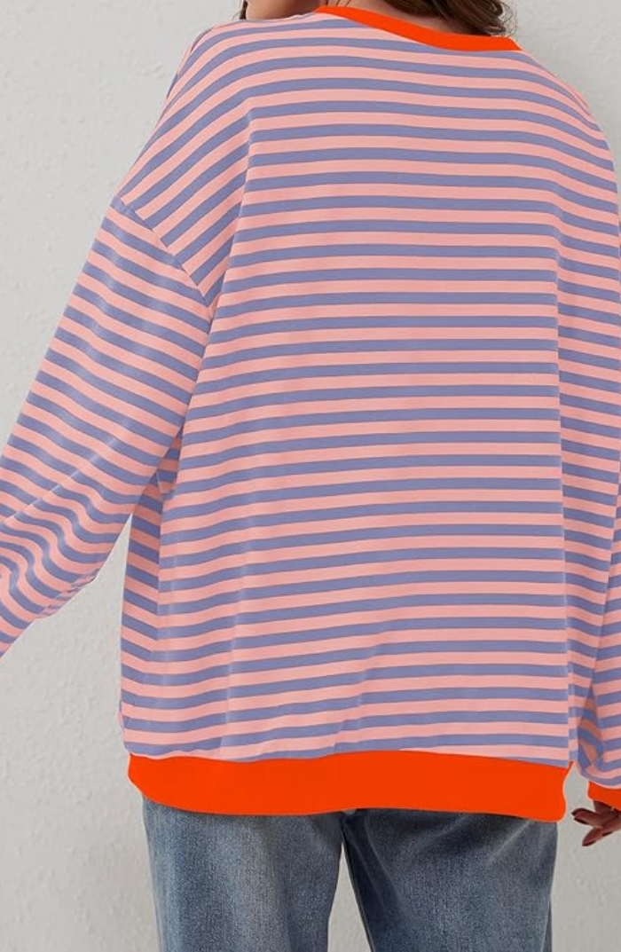 Mana Striped Oversized Jumper