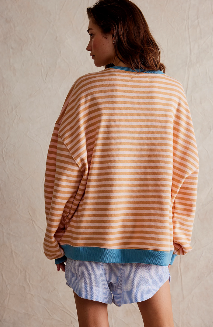 Mana Striped Oversized Jumper