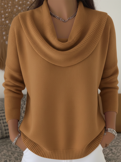 Molly Stylish Cowl Collar Sweater