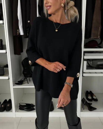 Isabella Elegant Knit Blouse