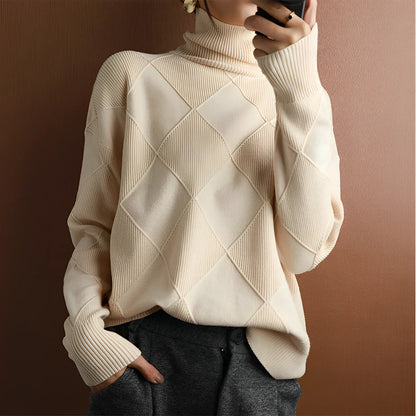 Marcelle Chunky Turtleneck Jumper