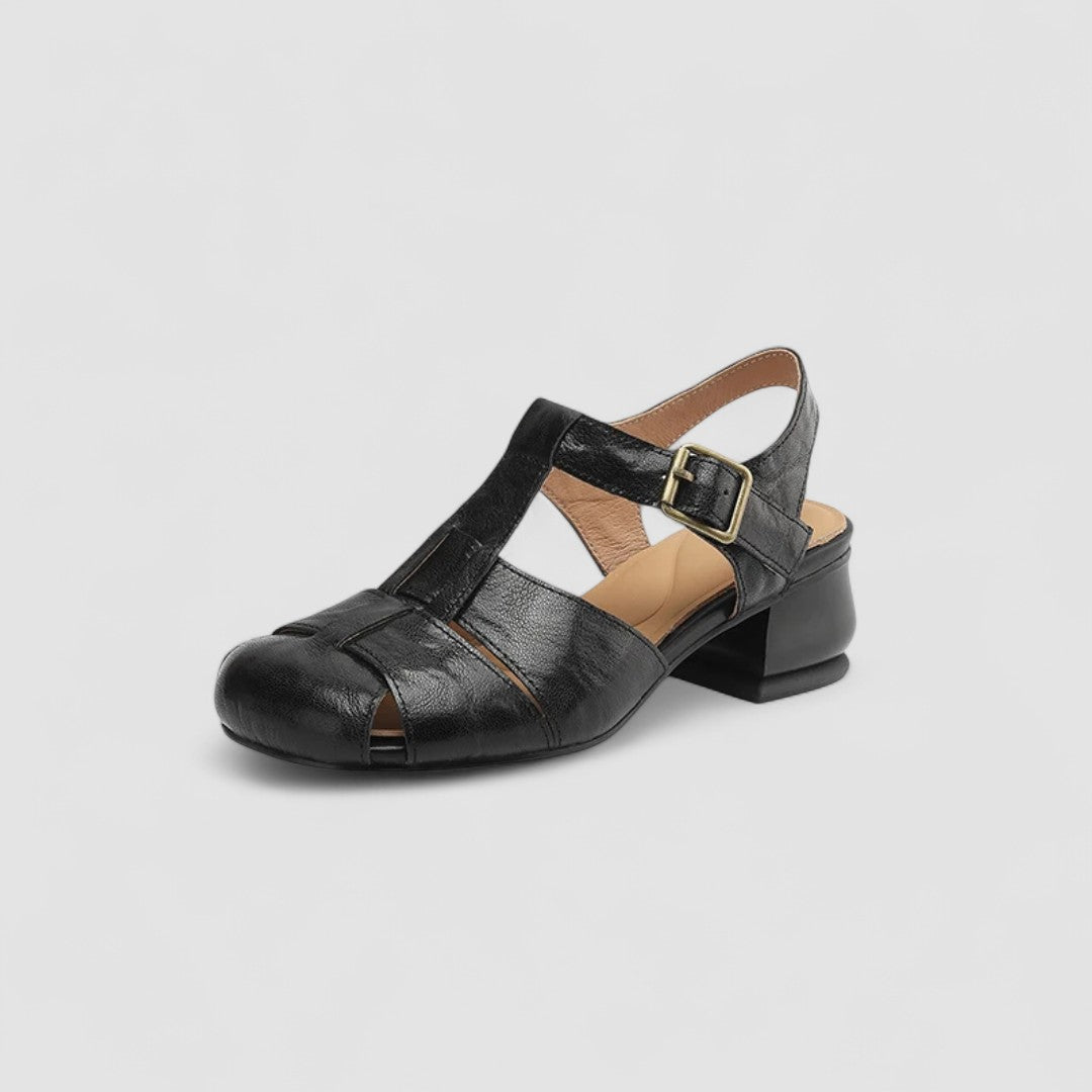 Sandrine Opengewerkte Bandschoenen