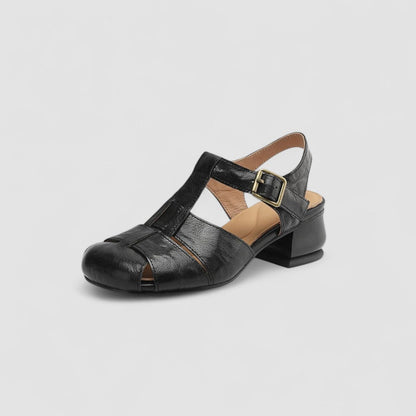 Sandrine Opengewerkte Bandschoenen