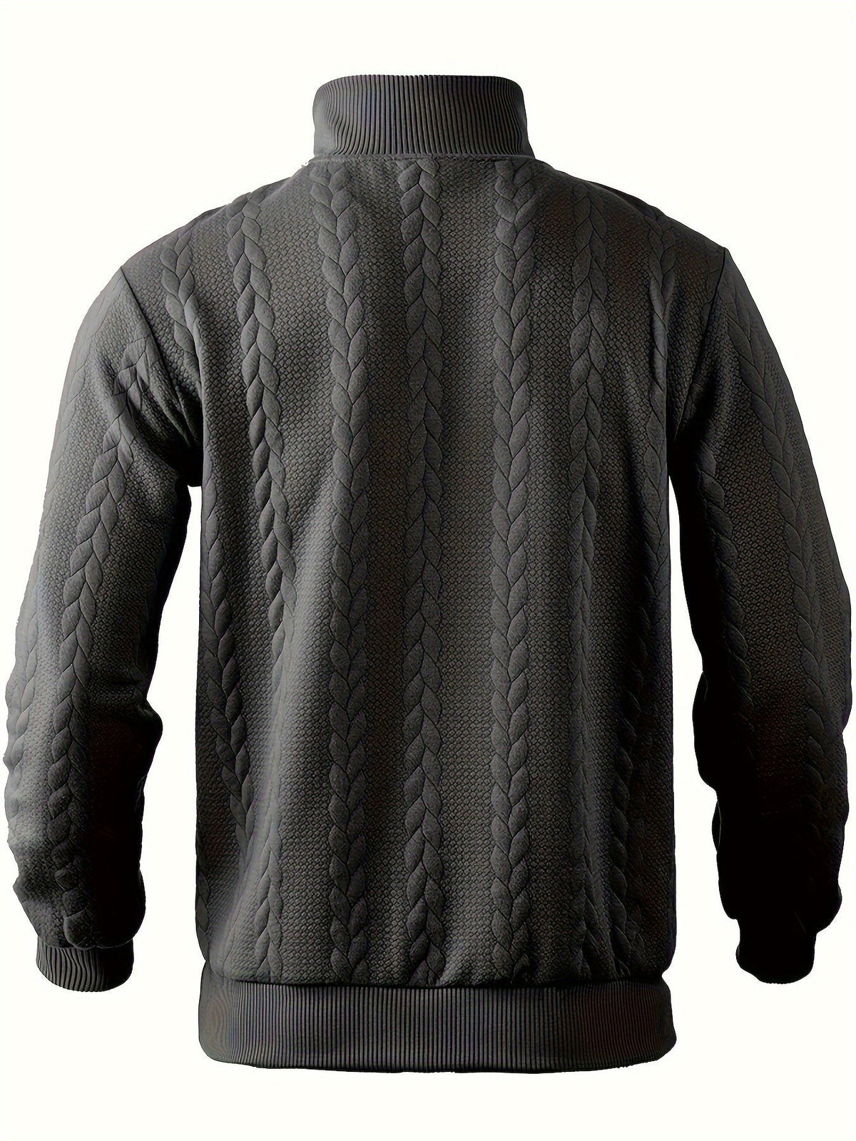 Benoît Vintage Zip-Up Sweater with Elegant Design