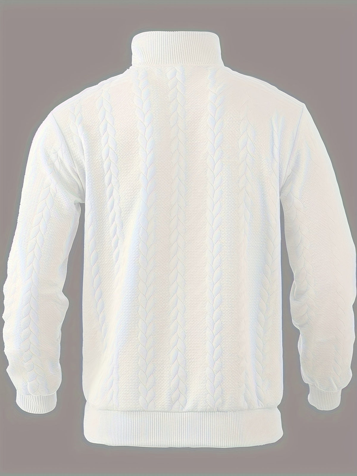Benoît Vintage Zip-Up Sweater with Elegant Design