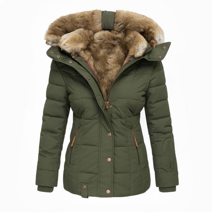 Addison Warm Faux Fur-Lined Winter Coat