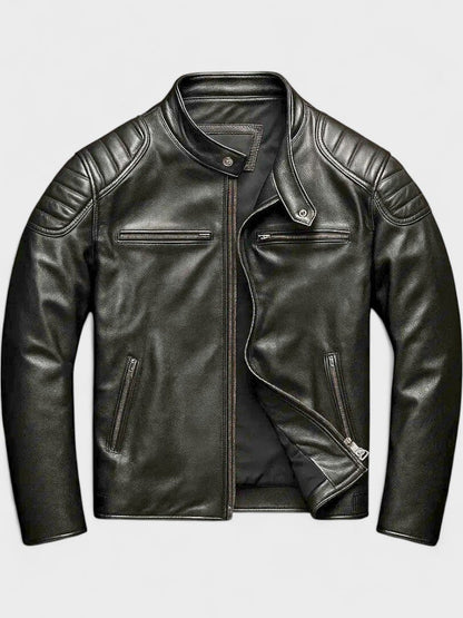 Troels Leather Jacket