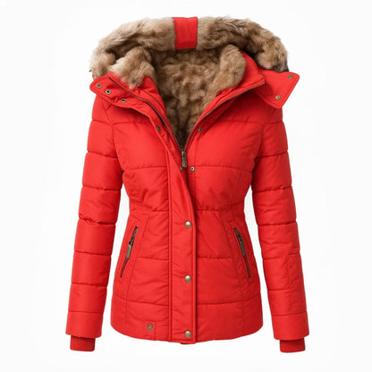 Addison Warm Faux Fur-Lined Winter Coat