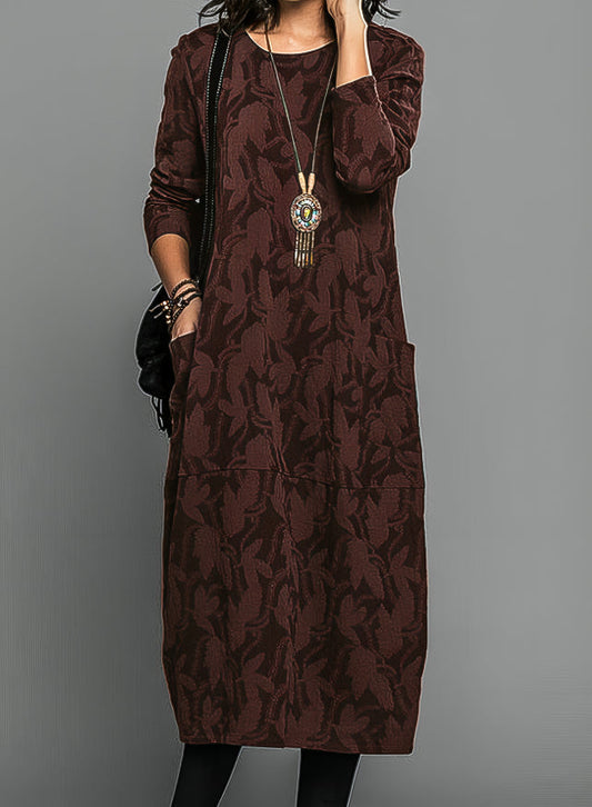 Amelia Casual Crew Neck Spring Dress