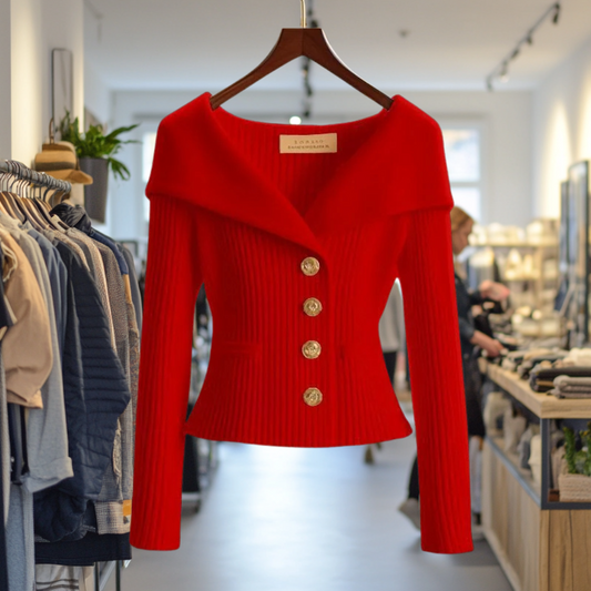 ELSE I LUXURY KNITTED CARDIGAN