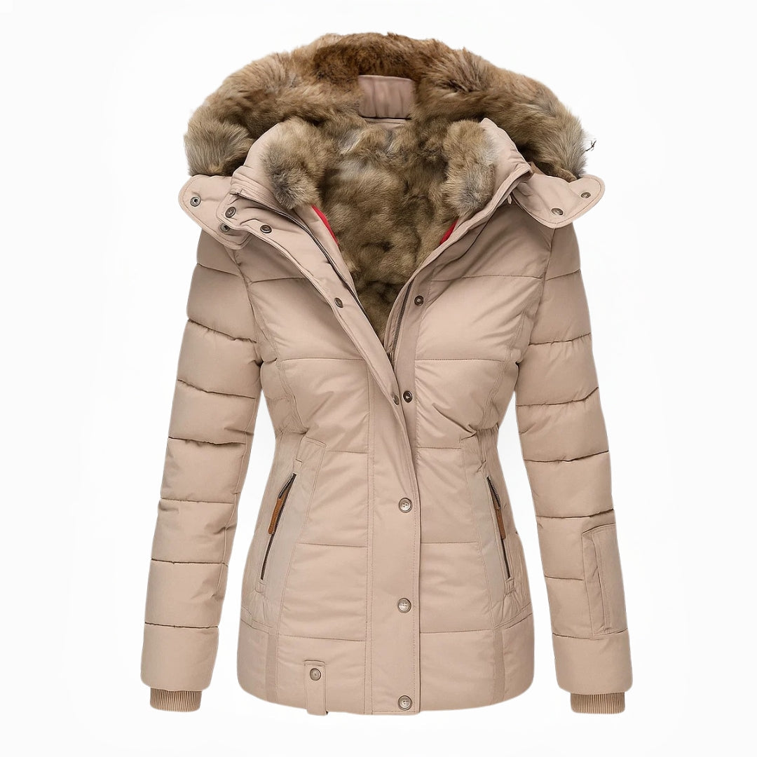 Addison Warm Faux Fur-Lined Winter Coat
