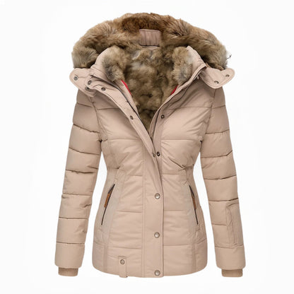 Addison Warm Faux Fur-Lined Winter Coat