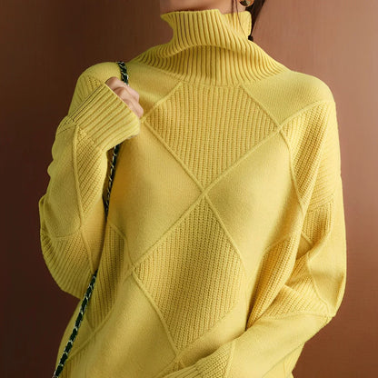 Marcelle Chunky Turtleneck Jumper