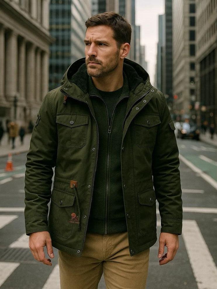 Adrian Fleece Bomber Jacket