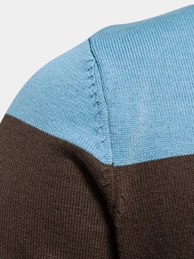 Anders Knitted Cardigan with Zipper Closure