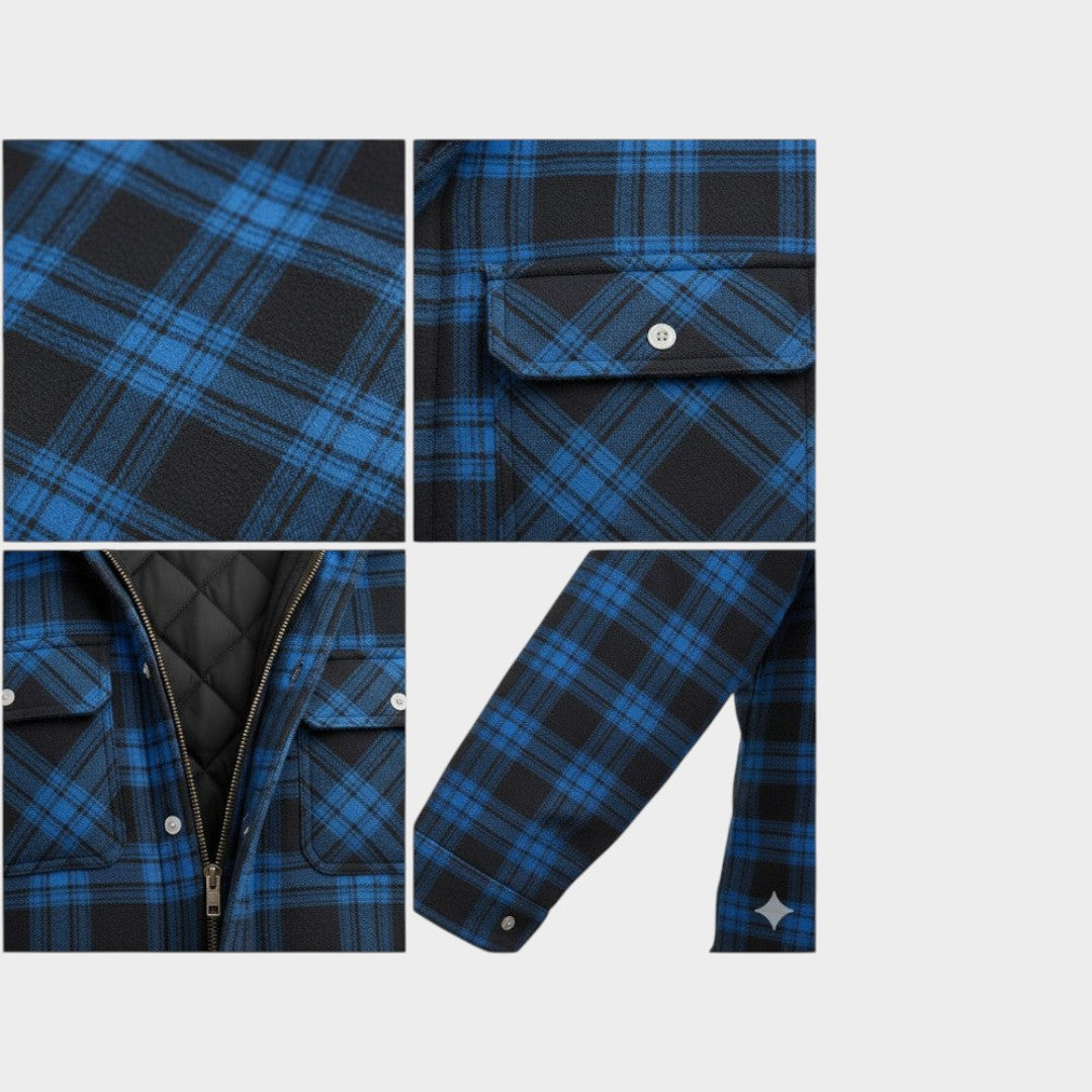 Asger Warm Men's Premium Wool Blend Jacket