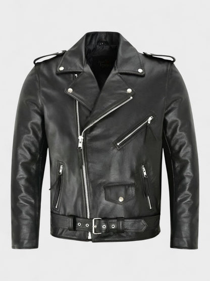 Austin Classic Biker Leather Jacket