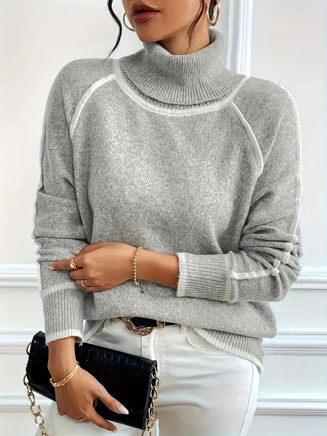 Elle Cosy Turtleneck Jumper
