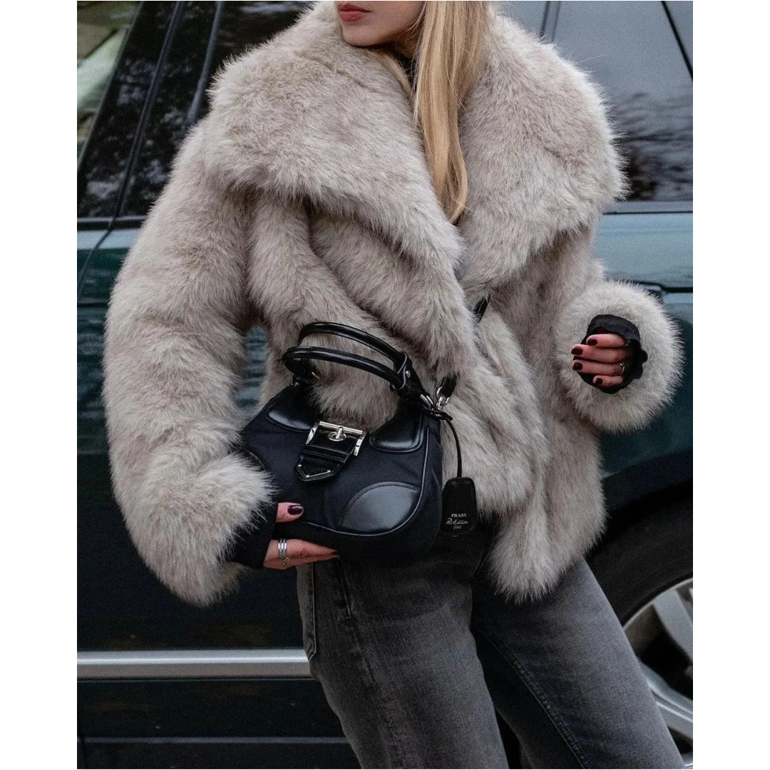 Hazel Faux Fur Coat