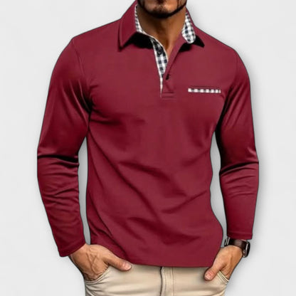 Leo Melbourne Classic Autumn Polo Shirt