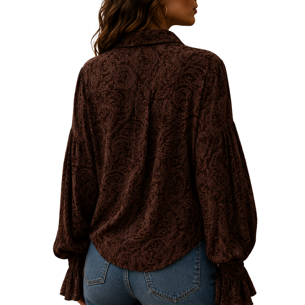 Victoria Vintage Casual Blouse