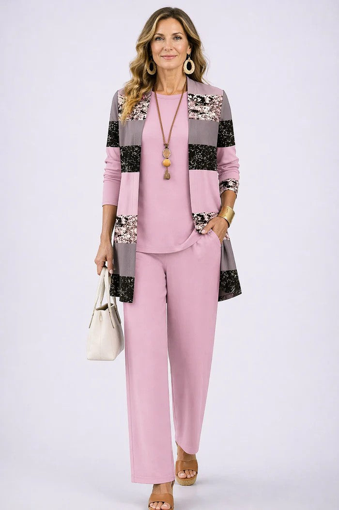 Jennifer Elegante Driedelige Set