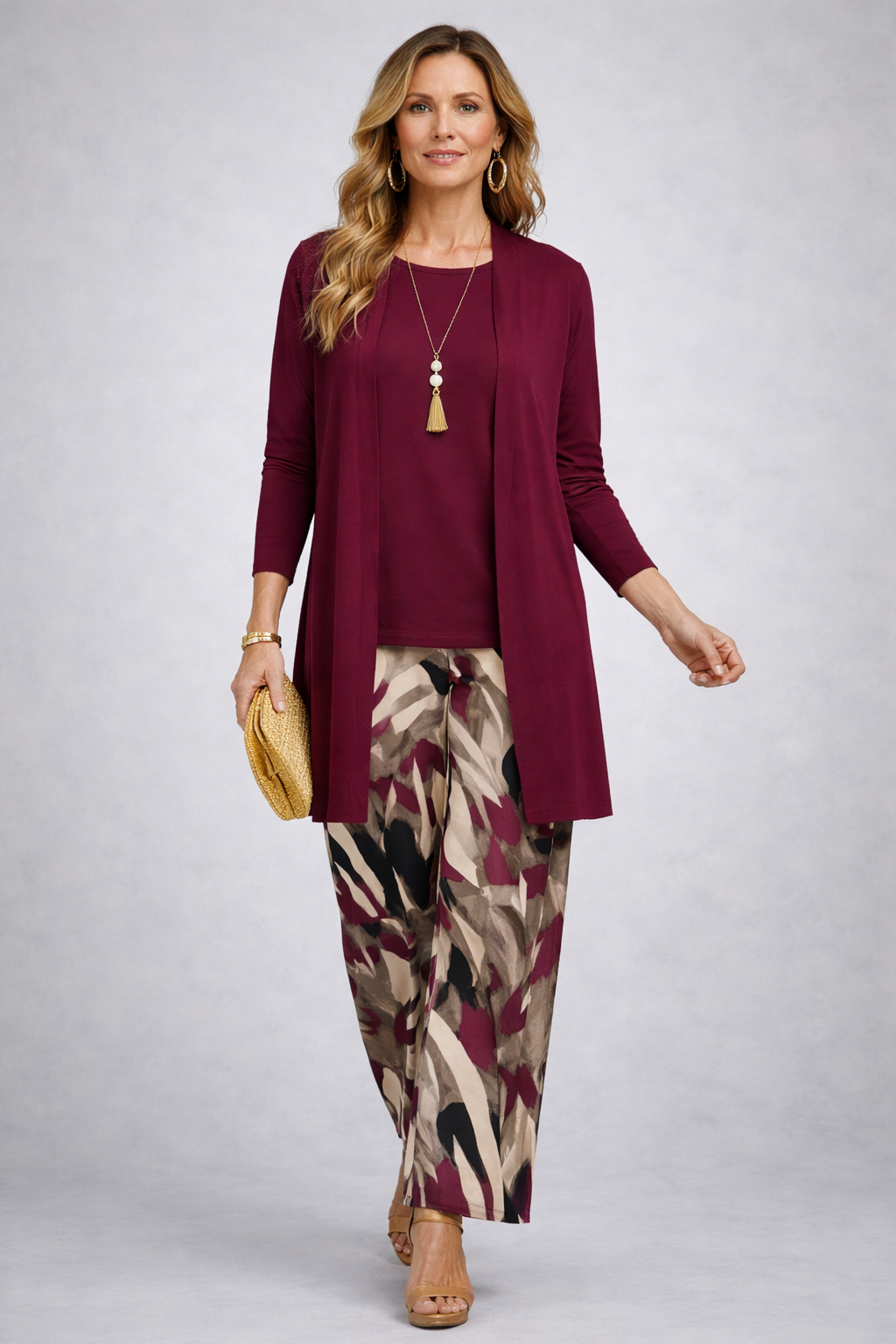 Fien Elegante Driedelige Set