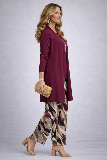 Fien Elegante Driedelige Set