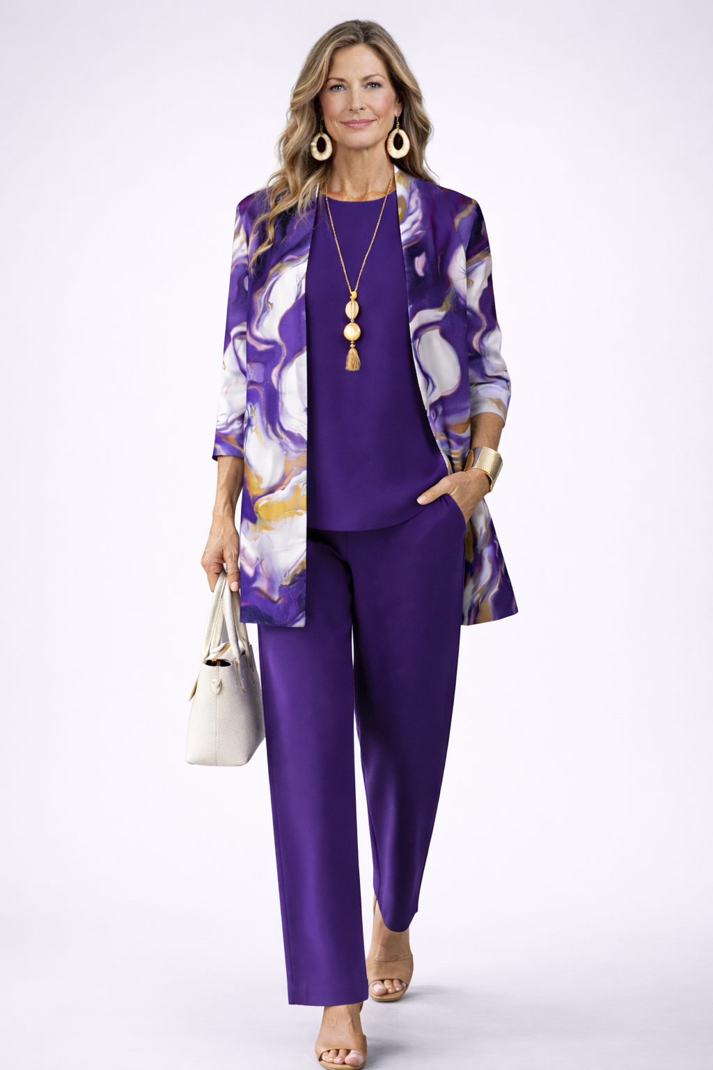 Vera Elegante Driedelige Set
