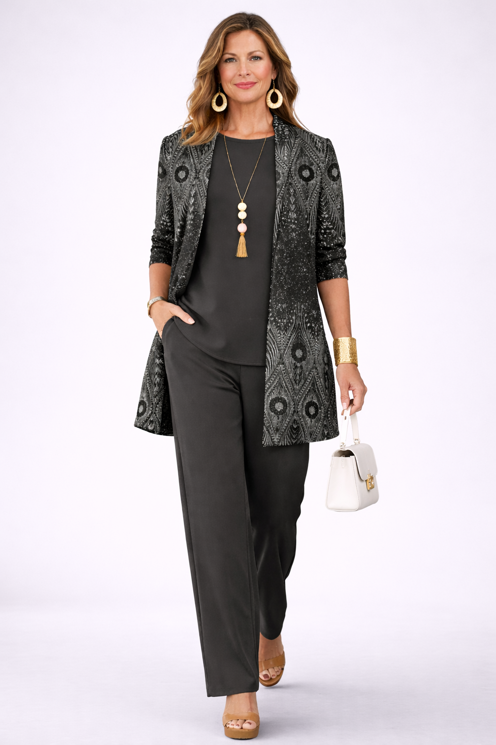 Hanneke Elegante Driedelige Set